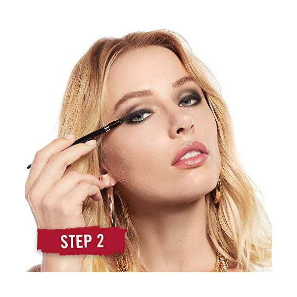 Rimmel-Exaggerate-Waterproof-Eye-Definer-212-Rich-Brown-1-Count Rimmel London Exaggerate Waterproof Eye Definer Eyeliner, Highly Pigmented, Long-Wearing, Built-In Smudger, 212, Rich Brown, 0.01oz