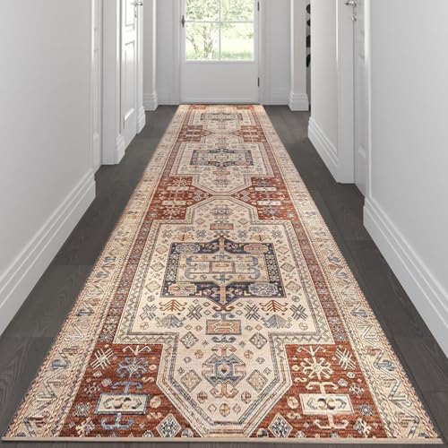 Alfombras de pasillo de cocina lavables y extralargas para protección de suelos 3