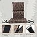 gernie Tree Stand Seat Cushion, Hunting Tree Stand Chair Cushion Portable Oxford Cloth Anti Slip Foldable Comfortable for Rest (900DBL)