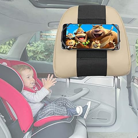 Soporte para teléfono de coche HTLAKIKJ para asiento trasero de niños Cover