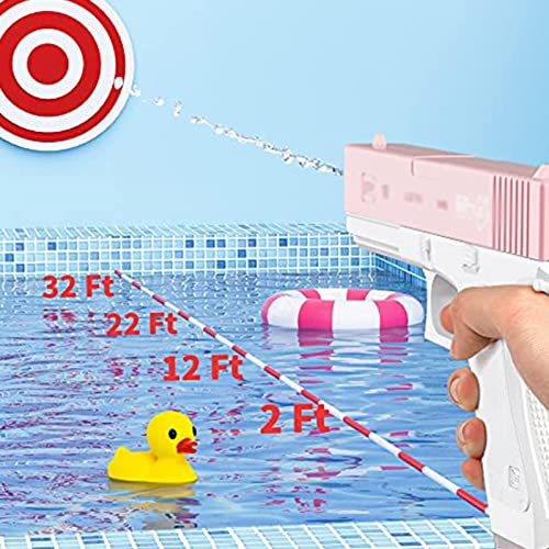 Armas De áGua Para CriançAs, Alcance MáXimo 32 PéS,500cc+60ccAlta Capacidade Arma De Agua Pistola De