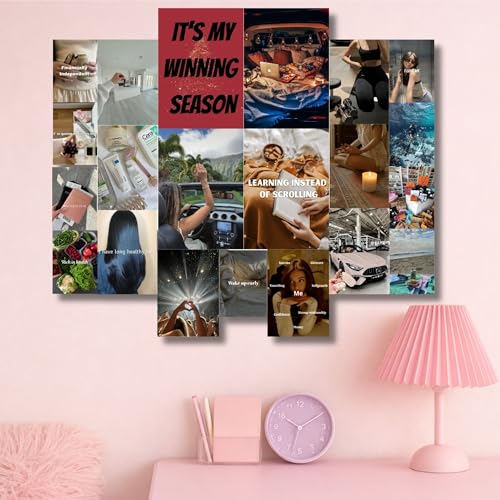 Image of Yellow Town India Main Character Grid Board - 21 Multi‑Sized Posters (A4 /A5 /A6) Wall‑Friendly Glue Sheet - Motivational Lifestyle Self‑Growth Wall Art (Vision Board 2026)
