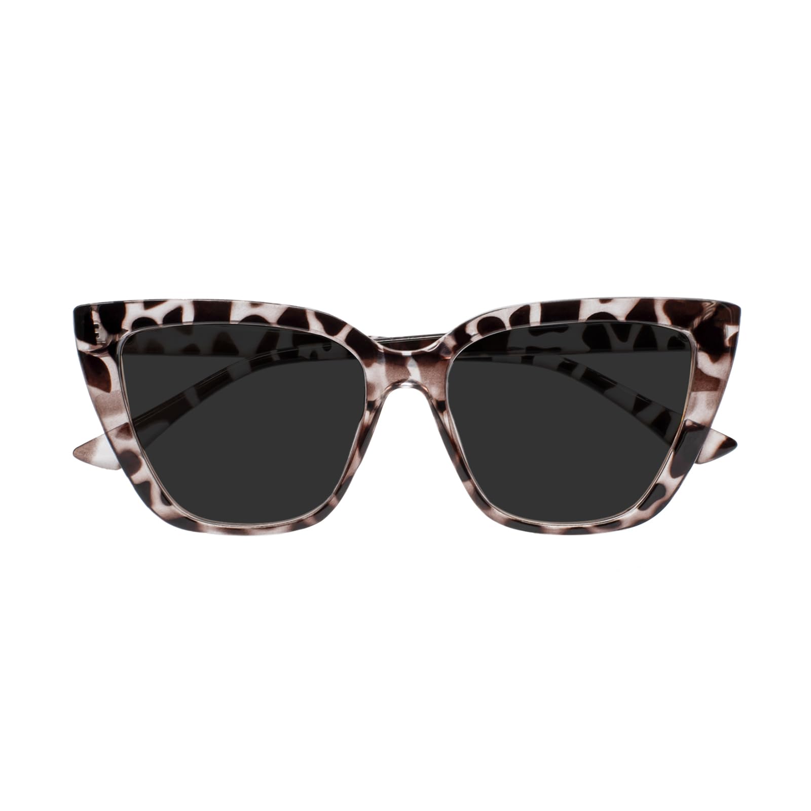 WEMOOTANTS Reading Sunglasses Women Cateyed 4.0 Readers Sunglasses 1.00 1.25 1.50 1.75 2.00 2.25 2.50 2.75 3.00 3.50 4.00 (Leopard)