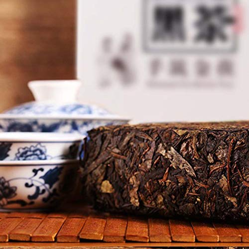 1000g (2.2LB) Tè Pu'er maturo Tè Puer vecchio Bohai Golden Bud Tè Pu'er cotto Tè nero Tè Pu-erh cotto Tè Pu erh Tè cinese Tè Puerh sano Tè rosso - Imagen 5