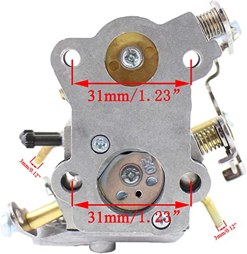 Pp4218A Carburetor For Poulan Pro Pr4218 Pp4218Avx Pp4018 Pp3516Avx P3416 Pp3816 P3314 18’’ 35Cc 42Cc Chainsaw Craftsman 358.350990 358.341900 358.350830 358350830 Walbro 0402 Wta30 #TOP2
