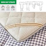 Składany japoński materac futon, gruba i oddychająca sofa kempingowa, składane łóżko dla gości, tradycyjna mata do spania dla wygody i oszczędzająca miejsce design