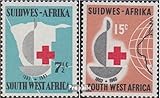 usado Prophila Collection Namibia - África sudoccidental 320-321 (Completa.edición.) Usado 1963 roja Cruz (Sellos para los coleccionistas) Cruz Roja