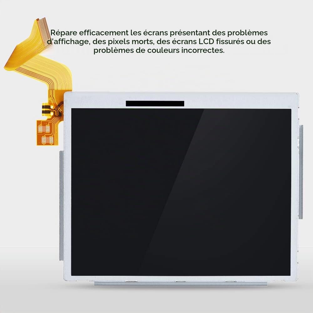 DS écran Remplacement Verre Pièces de Rechange Accessoires Haut Supérieur écran LCD pour XL Dsi (Écran supérieur NDSI XL)