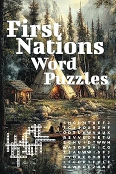 First Nations: Crossword & Wordseach for Native American Tribes (Themed Regular Print)