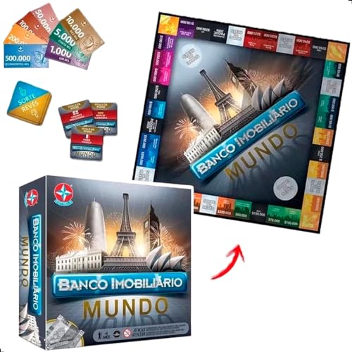 Jogo Banco Imobiliário Mundo, Estrela