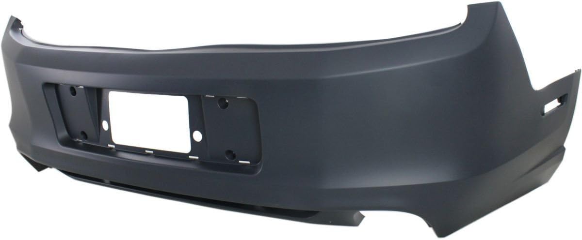 BUMPERS THAT DELIVER - Primered, Rear Bumper Cover Replacement for 2013 2014 Ford Mustang Base GT 13 14, FO1100687