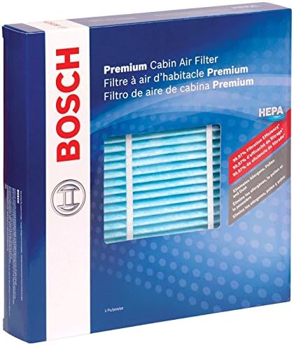 BOSCH 6057C HEPA Cabin Air Filter - Compatible With Select Chevrolet Captiva Sport, Equinox; GMC Terrain; Hyundai Azera, Santa Fe, Santa Fe Sport/XL, Sonata; Kia Cadenza, Optima, Sedona; Saturn Vue