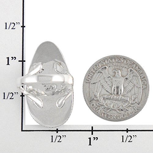 turquoise ring in sterling silver 925