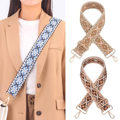 Image of Purse Strap Replacement Crossbody Wide Shoulder Strap Adjustable Guitar Handbag Belts Straps for Women