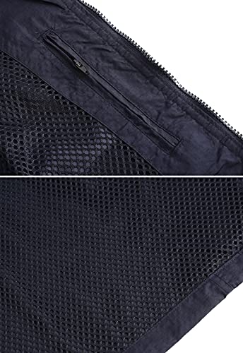 Image of Hbufnha Mens Lightweight Vest Work Travel Safari Sport Jacket Padded Puffer Vest