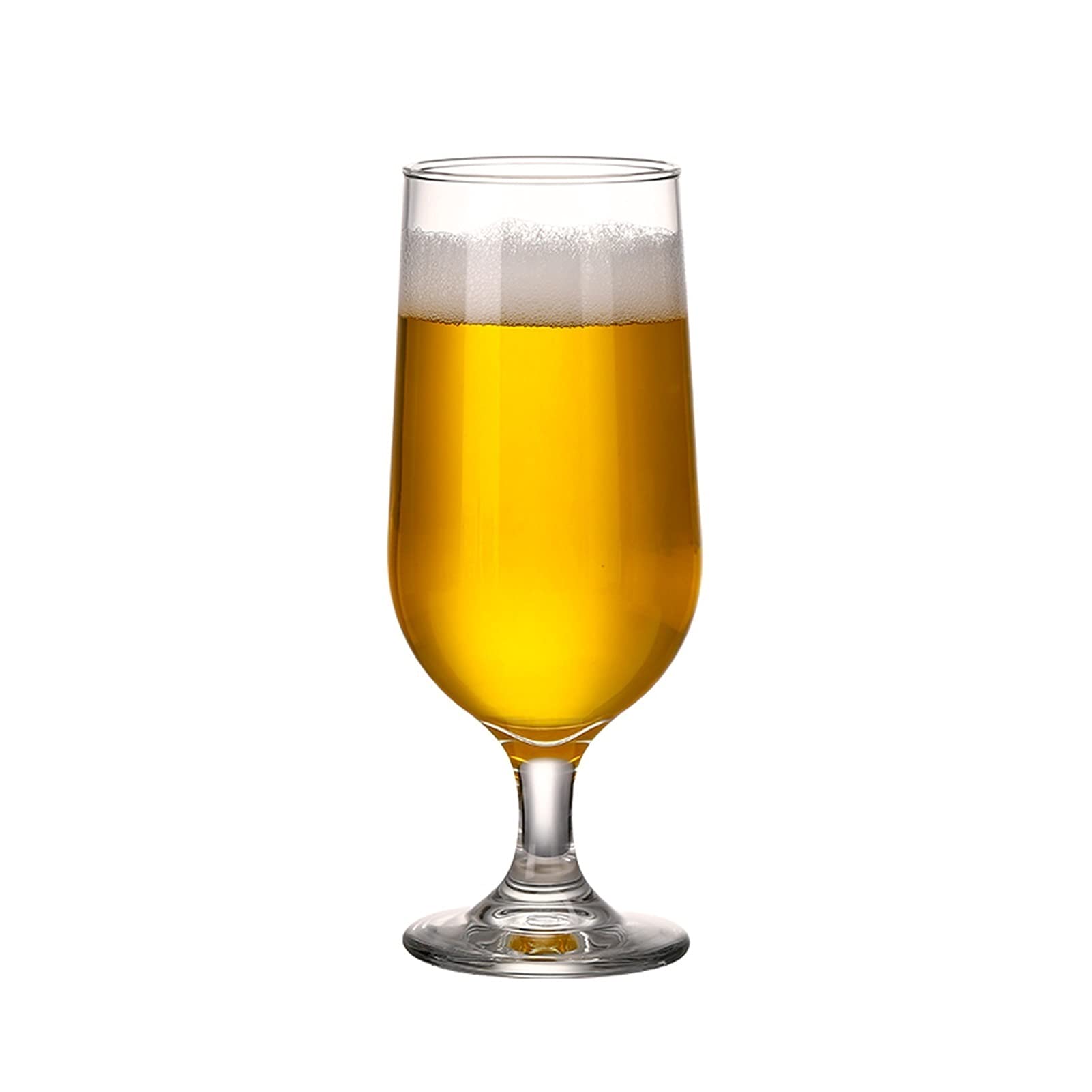 biergläser， Personalisiertes Pintglas, Bierbecher, 330 ml, Biergläser, perfekt for Zuhause, Restaurants und Kneipen, Glas-Bierkrug, leicht zu hohe Bar