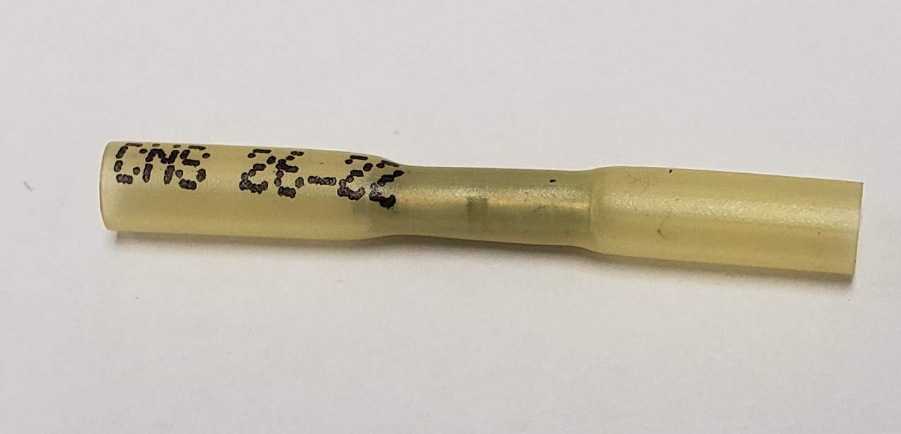 26-22 Ga. Heat-Shrink Butt Splice Terminals - (Pack of 25)