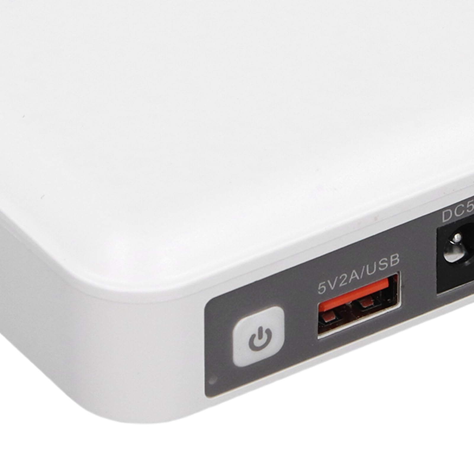 Mini UPS 6000 MAh, 5V 9V 12V Salida Múltiples, Guardias Respuestas de Alimentación del Enrutador para Oficina en Casa (Enchufe de la UE)