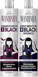 Japinha - Kit Redutor Wandinha Black Organico Shampoo + Ativo 1000ml