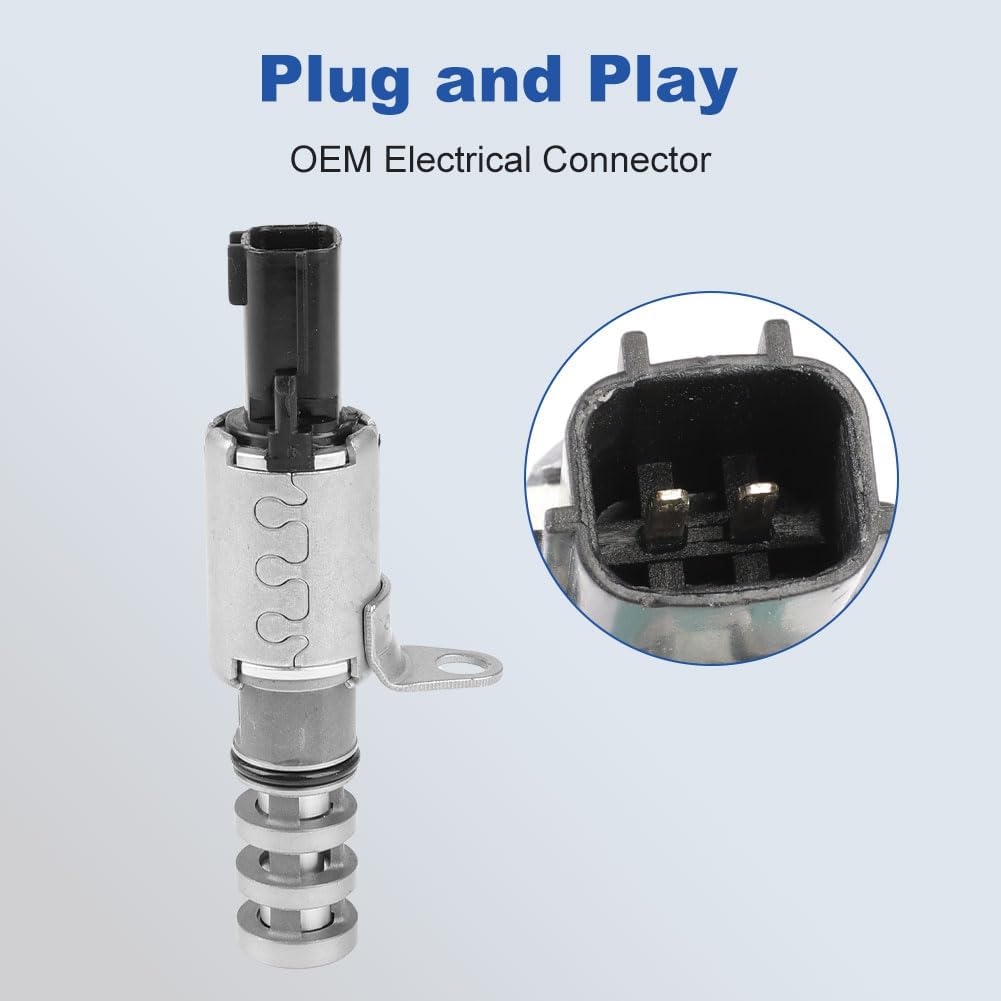 Engine Variable Valve Timing Solenoid Replacement for 23796-EZ30A 590-1312 Compatible with Nissan Pathfinder Sentra TITAN XD Infiniti QX60 2016-2019 Oil Control