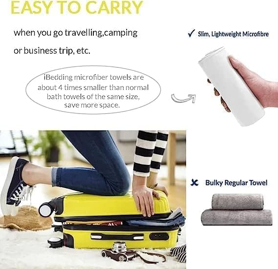 Miniatura 4 de Toalla de playa personalizada para niños, toallas de playa personalizadas con nombres, rayas, sin arena, de secado rápido, toallas de microfibra con