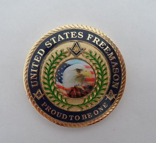 Military Freemason Coin
