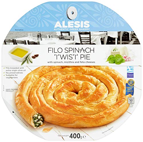 Alesis Filo Spinach & Feta Twist Pie 400 g (Frozen)