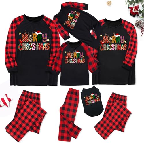 WOOD MEETS COLOR Pijama de Navidad para la Familia, Conjunto de P...