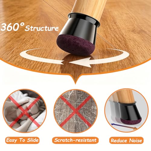 Fundas para patas de silla elásticas: el secreto para evitar rayas en el suelo 4