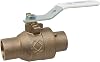 NIBCO Fig No S-585-80-LF, 12 in. LF Two-Piece Bronze Ball Valve, Solder