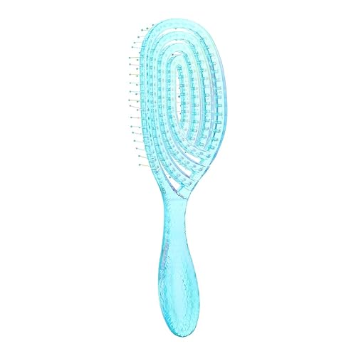 Miniatura 5 de CANDYBRUSH Cepillo de cabello húmedo para secadora de pelo, desenredante, curvo y ventilado, secado para cabello liso y fino, para mujeres,