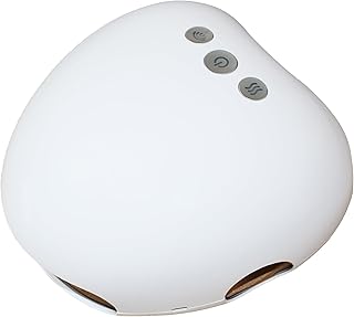 SaiEL ハンドキュア 温熱 加圧 コンパクト 充電式 ヒーター付き ハンドケア 手 指 手のひら コードレス ヒーター エアパッド 温活 男女兼用 プレゼント ギフト 贈答品 誕生日 父の日 母の日 勤労感謝の日(ホワイト)