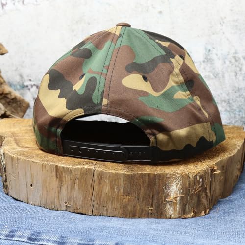 Image of WHISKEY BENT HAT CO. Green Head Adjustable Snapback Outdoor Lifestyle Duck Hat