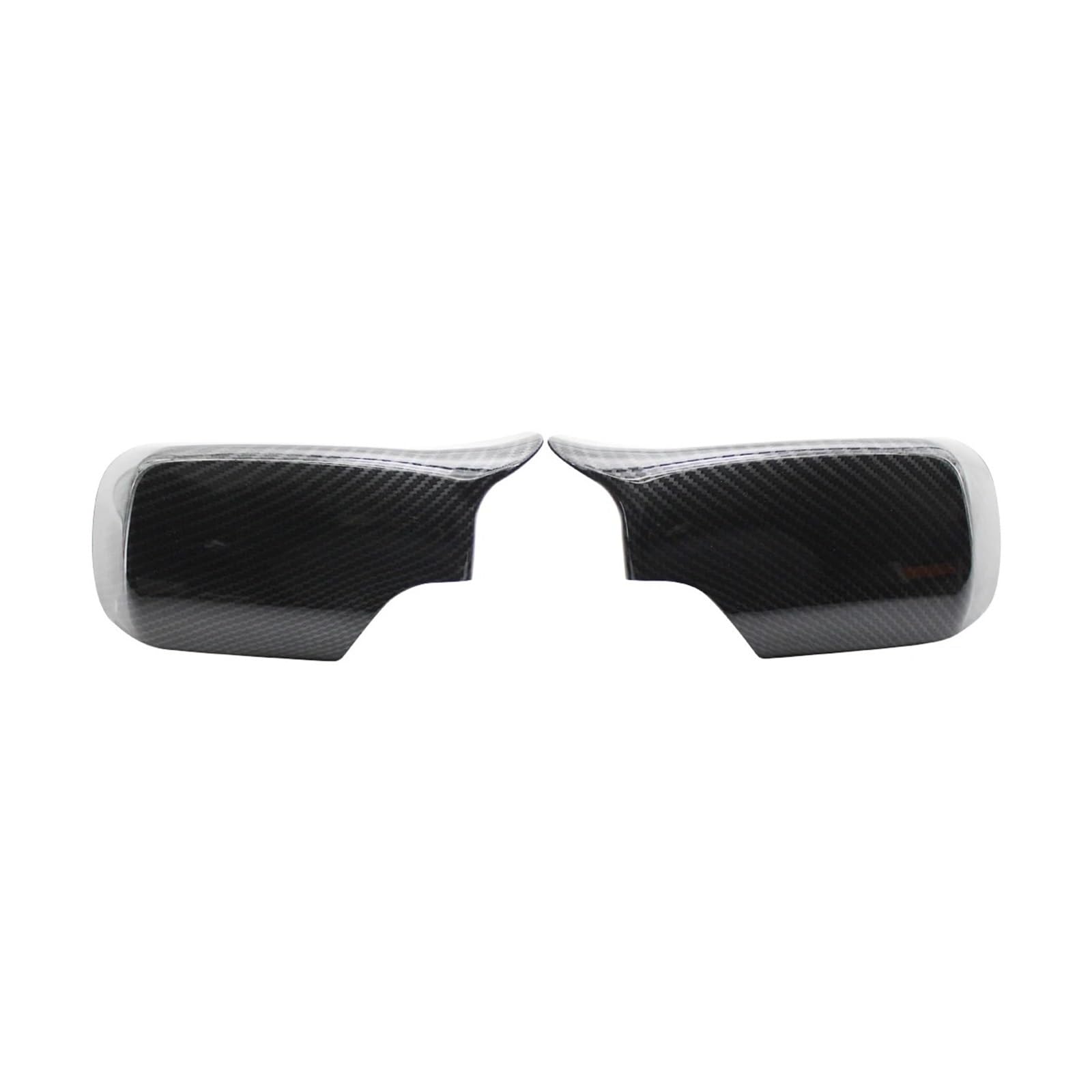 Coque rétroviseur BMW E46 330i 328i E39 530i cache carbone noir brillant