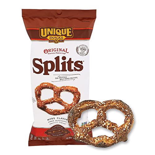 Unique Snacks Bundle Pack, 6 Pack Original Splits, 1 Pack German Mustard and 1 Pack Honey Mustard image 3