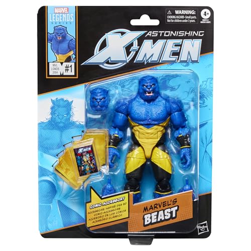 ハズブロ(Hasbro)MARVEL マーベルレジェンド・シリーズ ビースト 『アストニッシングX-MEN』 コレクション用 15 cm アクションフィギュアおもちゃ G0813 正規品