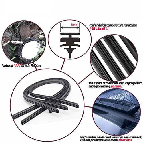 limpador palhetas Traseira Para Jeep Renegade 2015-2019 Limpador de vidro traseiro do carro, pára-br