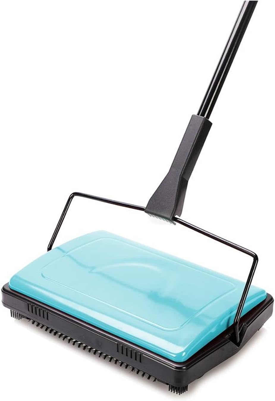Iron Carpet Floor Sweeper with a Brush for Home Office Carpets Rugs Undercoat Carpets Dust Scraps Paper Cleaning for The Cleaning of The Home(Blue)