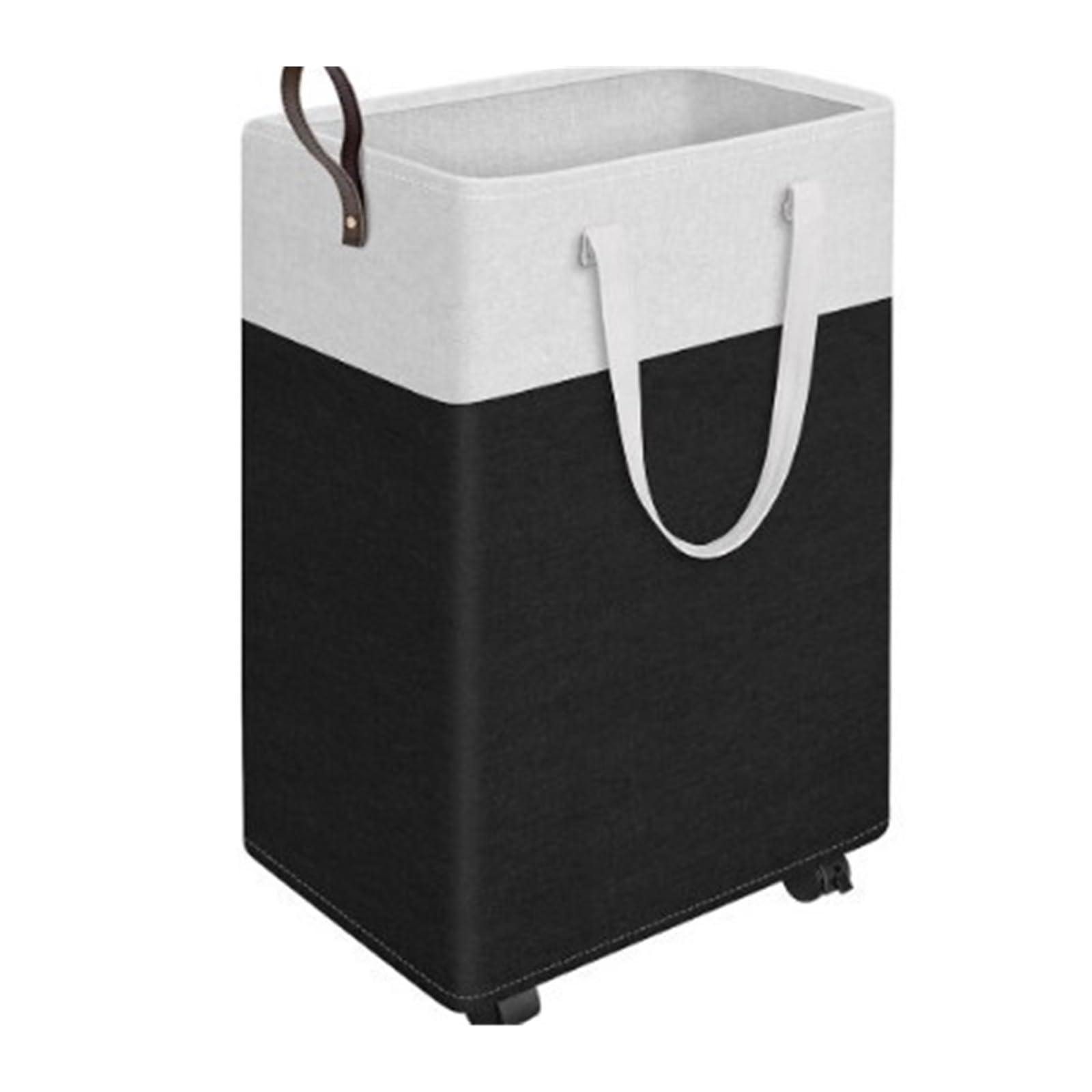 Fabric laundry hamper Large Laundry Hamper With Wheels Foldable Clothes Basket Waterproof for Family
