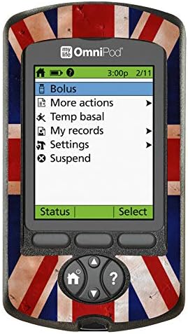 Omnipod PDM Vinyl Sticker(Union Jack)