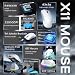 ATTACK SHARK x MAMBASNAKE X11 Gaming Mouse with X60HE Magnetic Keyboard, Wireless Keyboard and Mice Combo, BT/2.4G/Wired, Rapid Trigger, 8000 Polling Rate, PAW3311,22000 DPI, Ultra-Light Mouse - White