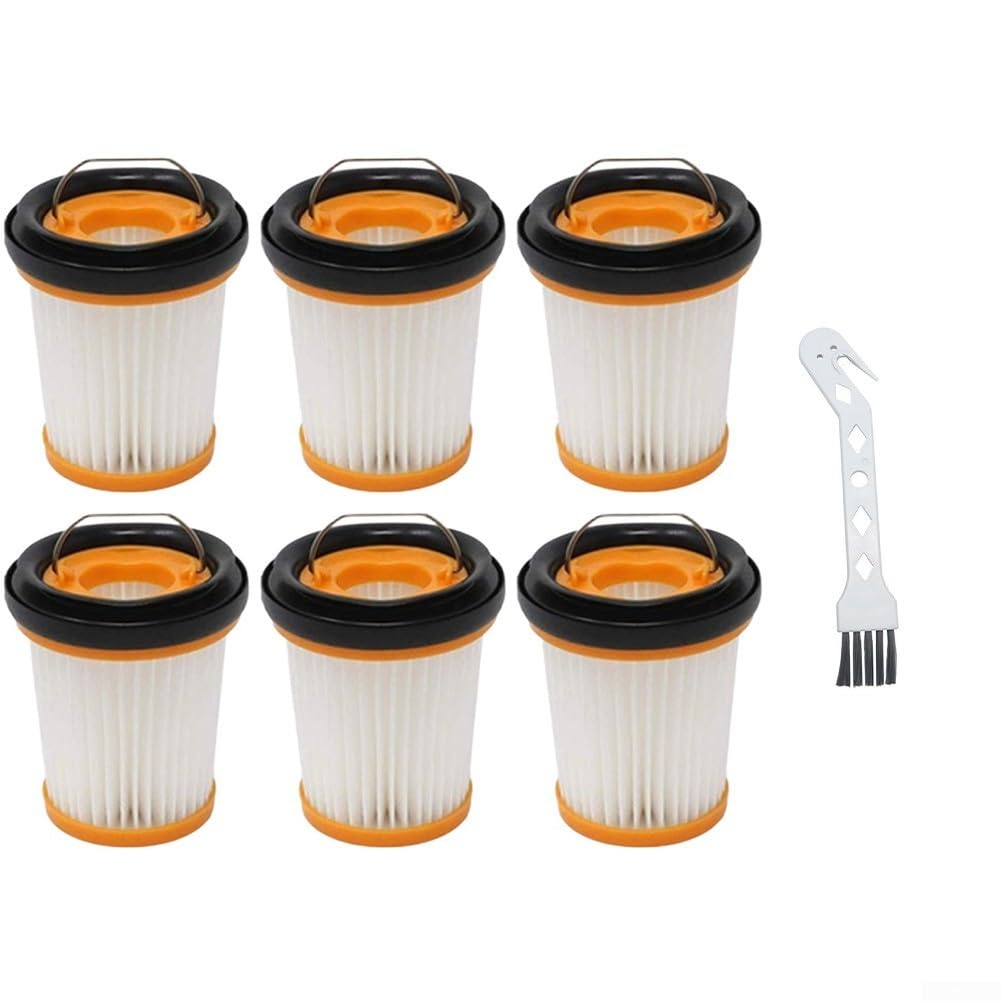 para filtro Recambio para Shark para ion W1 S87 WV200 HEPA (6pcs)