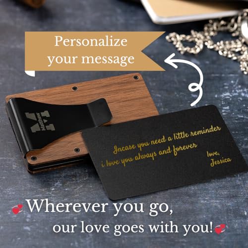 Custom-Wallets-For-Men-Slim-Personalized-Wallet-Gifts-for-Him-Mens-Customized-Wallet-Minimalist-Engraved-Wallet-Clip-Gifts-for-Dad-Fiance-Husband-Son-Father-Boyfriend-Anniversary-Birthday