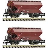 Feine Bühnengeländer Fleischmann 830312 N 2er-Set Getreidesilowagen der SBB