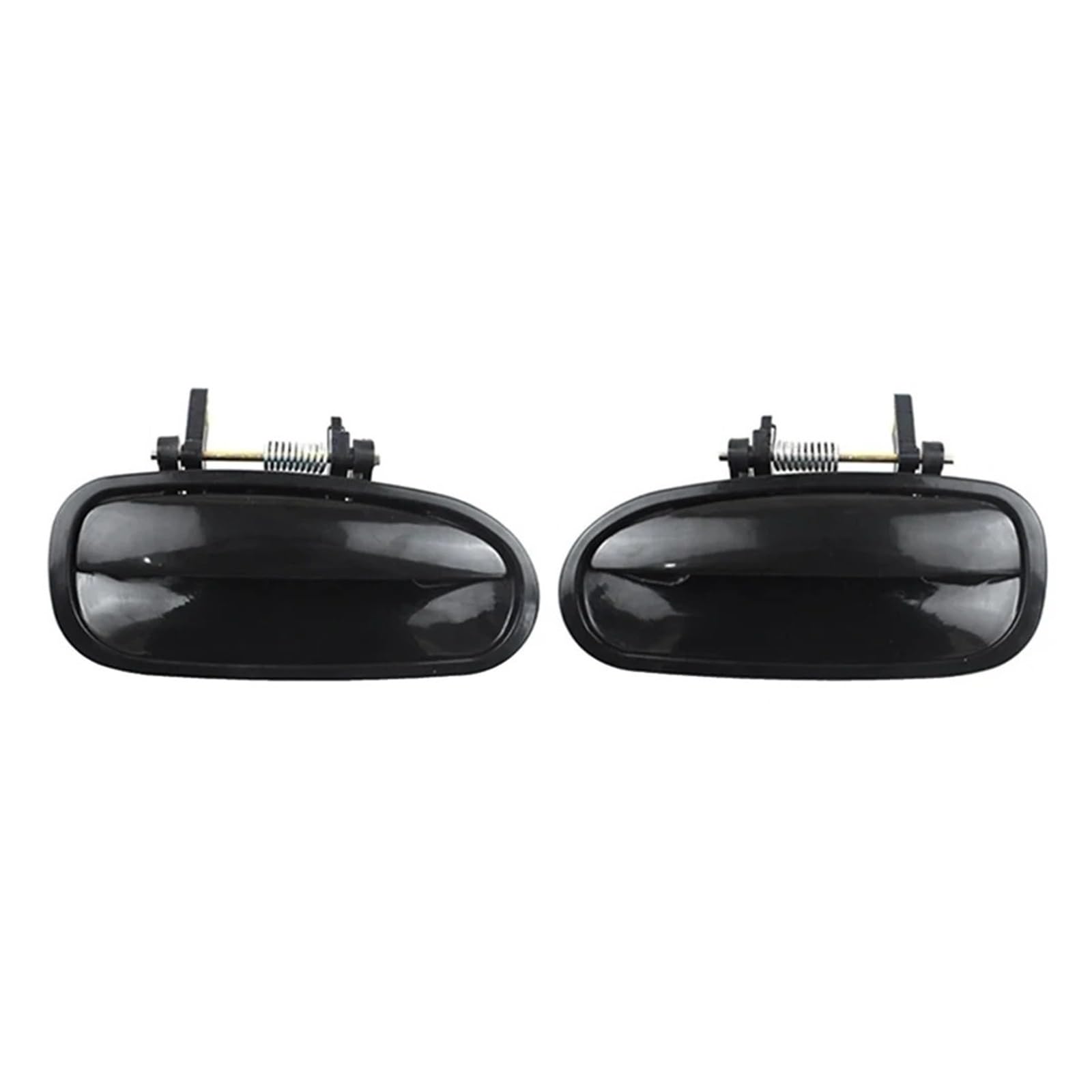 Sauanmnktp 2Pcs Rear Door Exterior Door Handle For Car For Civic Ek3 1996 1997 1998 1999 2000 (Front Rear Handle) 2Pcs Car Outside Exterior Door Handle(2Pcs Rear Door)