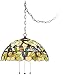 Robert Louis Tiffany Tropical Birds 20"W Plug-in Pendant - Robert Louis Tiffany