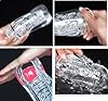Transparentes Masturbator Cup Manuelle Masturbieren Sexspielzeug für Männer Realistisch mit 3D-Anal Saugender Penisstimulator Sex Toys Taschenmuschi für Männer #2