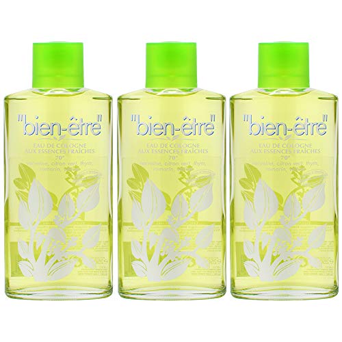 BIEN-ETRE Eau De Cologne Aux Essences Fraiches 250ml (Pack of 3)