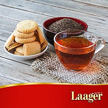 Laager South African Rooibos Tea – 80 count, 7 oz, 100% Natural Tea, Caffeine Free, Healthy and Pure, Red Bush Herbal Tea. Rich in Vitamins and Antioxidant (80 Count)