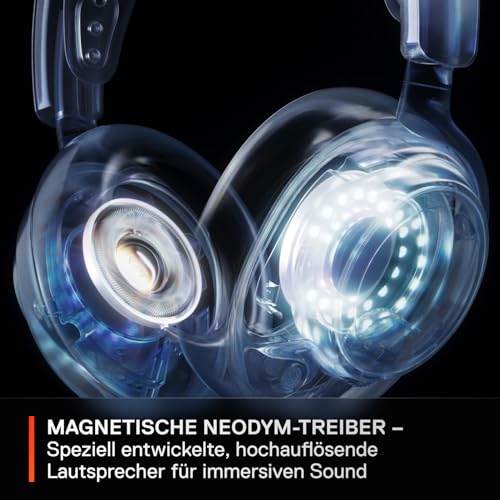 SteelSeries Arctis Nova 7X Wireless- Multi-Plattform Gaming-Headset-PS5,PC,Mobile - Magnetische Neodym-Treiber- 2… – Ansicht 4